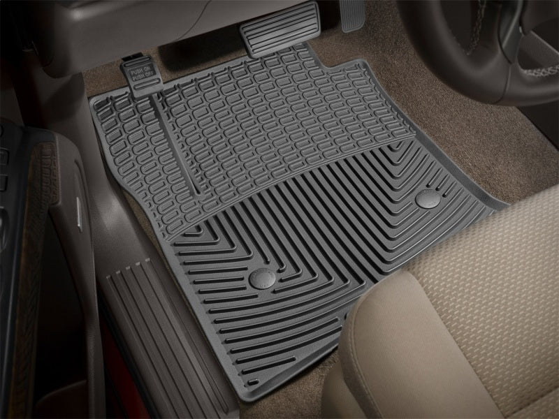 WT Rubber Mats - Front - Blk