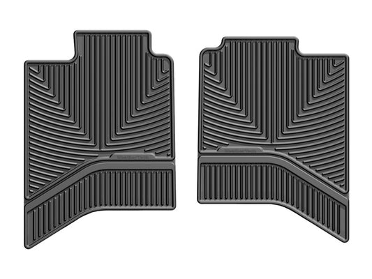 WT Rubber Mats - Rear - Blk