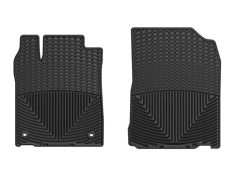 WT Rubber Mats - Front - Blk