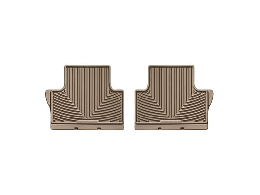 WT Rubber Mats - Rear - Tan