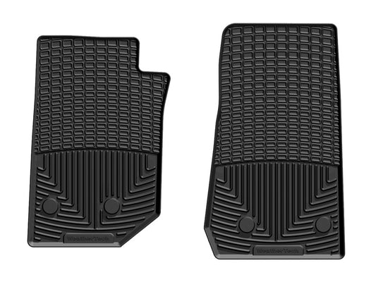 WT Rubber Mats - Front - Blk