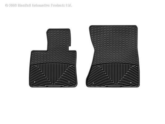 WT Rubber Mats - Front - Blk