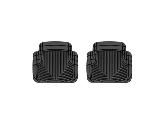 WT Rubber Mats - Rear - Blk