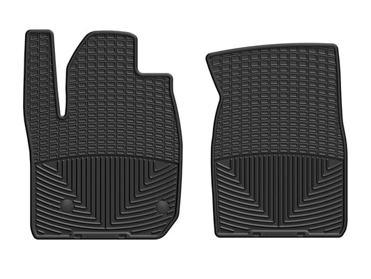 WT Rubber Mats - Front - Blk