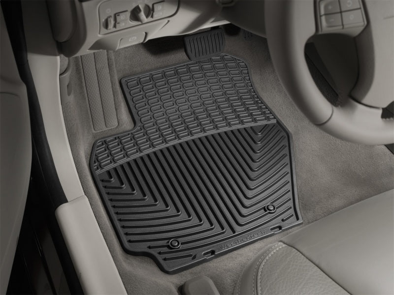 WT Rubber Mats - Front - Blk