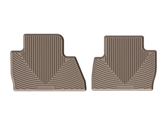 WT Rubber Mats - Rear - Tan