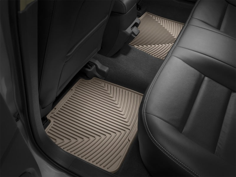 WT Rubber Mats - Front - Tan