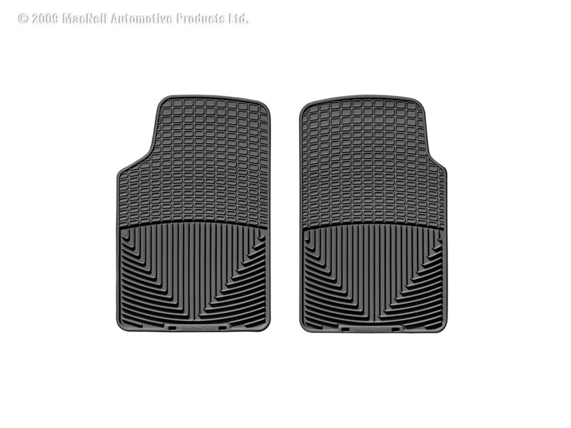 WT Rubber Mats - Front - Blk