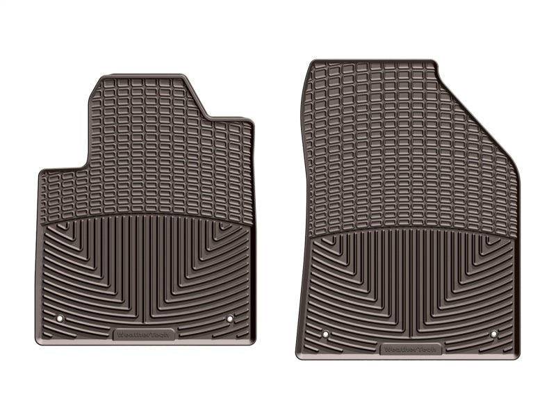 WT Rubber Mats - Front - Cocoa