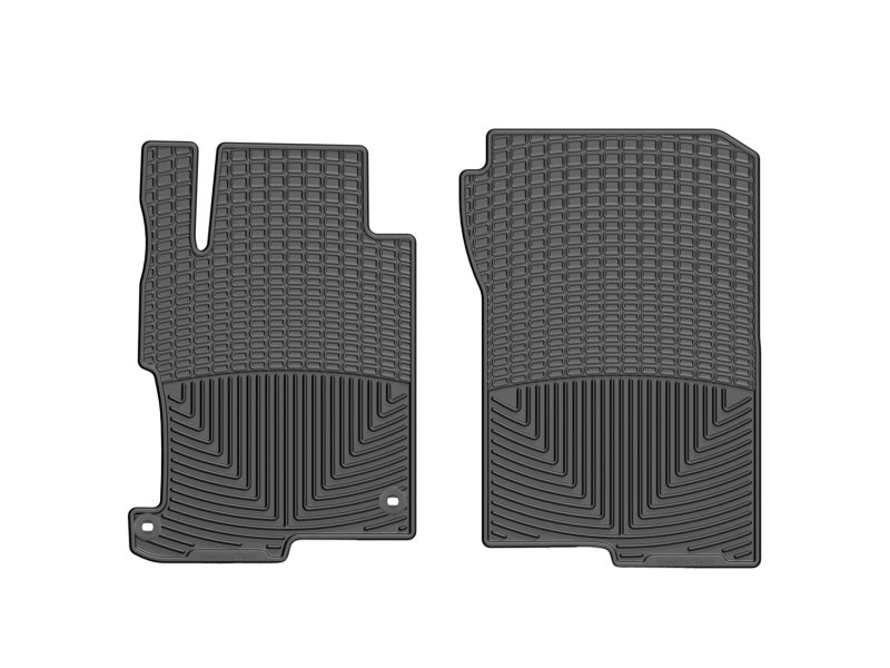 WT Rubber Mats - Front - Blk