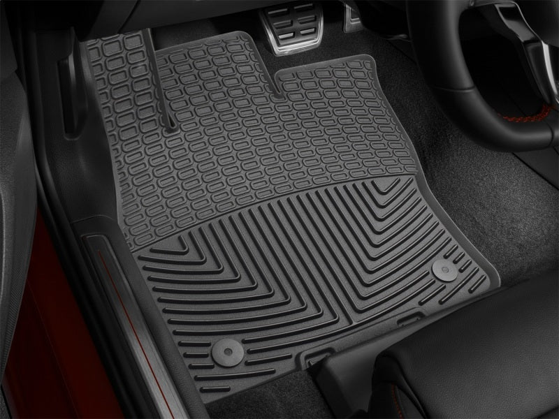 WT Rubber Mats - Front - Blk