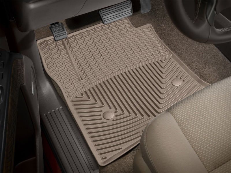 WT Rubber Mats - Front - Tan