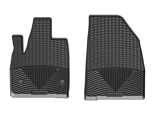 WT Rubber Mats - Front - Blk