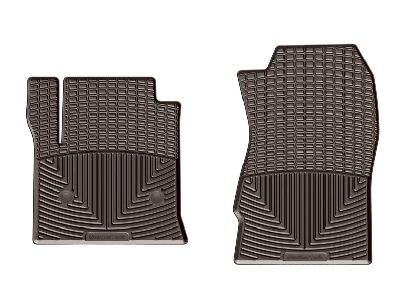 WT Rubber Mats - Front - Cocoa