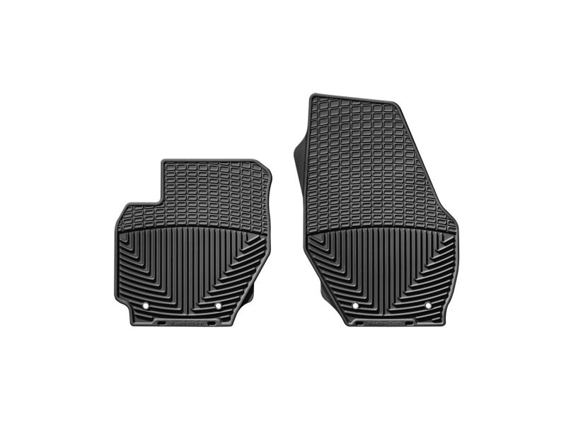 WT Rubber Mats - Front - Blk