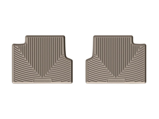 WT Rubber Mats - Rear - Tan