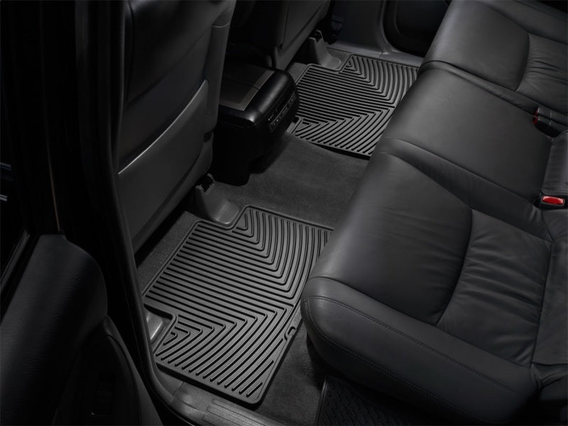 WT Rubber Mats - Rear - Blk