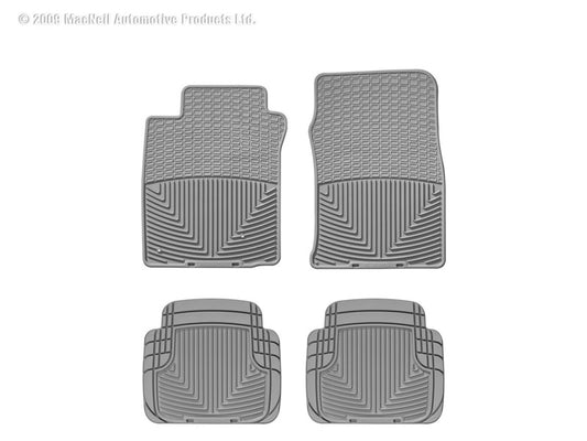 WT Rubber Mats - Front - Grey