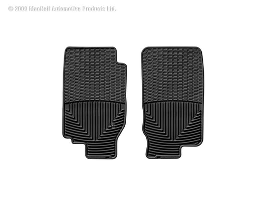 WT Rubber Mats - Front - Blk