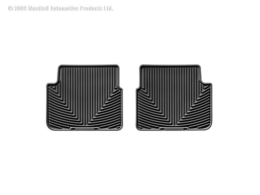 WT Rubber Mats - Rear - Blk