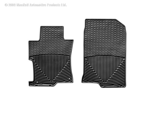 WT Rubber Mats - Front - Blk