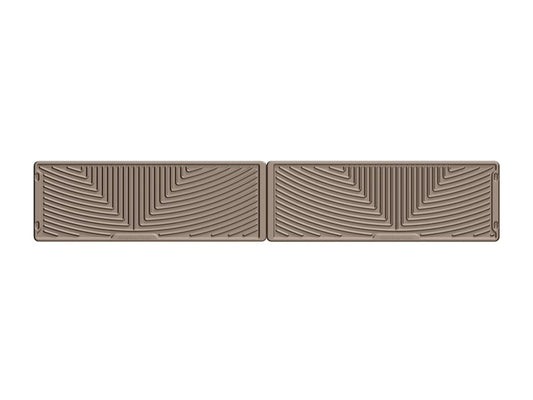 WT Rubber Mats - Rear - Tan