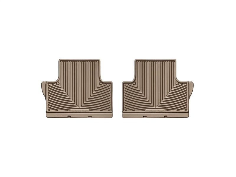 WT Rubber Mats - Rear - Tan