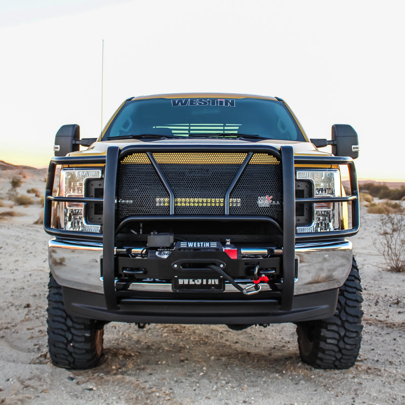 WES HDX Winch Grille Guards