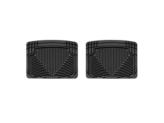 WT Rubber Mats - Rear - Blk