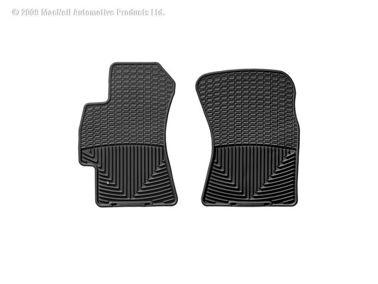 WT Rubber Mats - Front - Blk