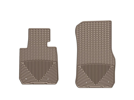 WT Rubber Mats - Front - Tan