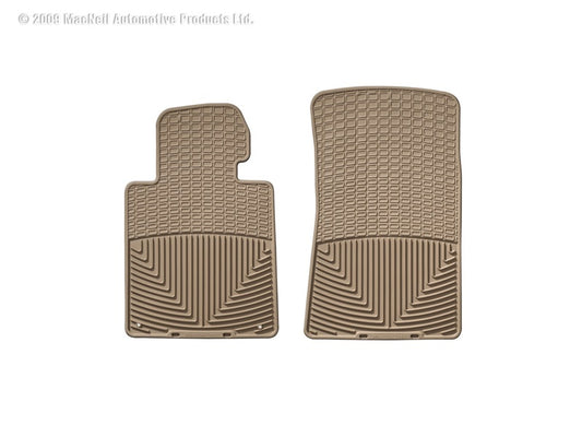 WT Rubber Mats - Front - Tan