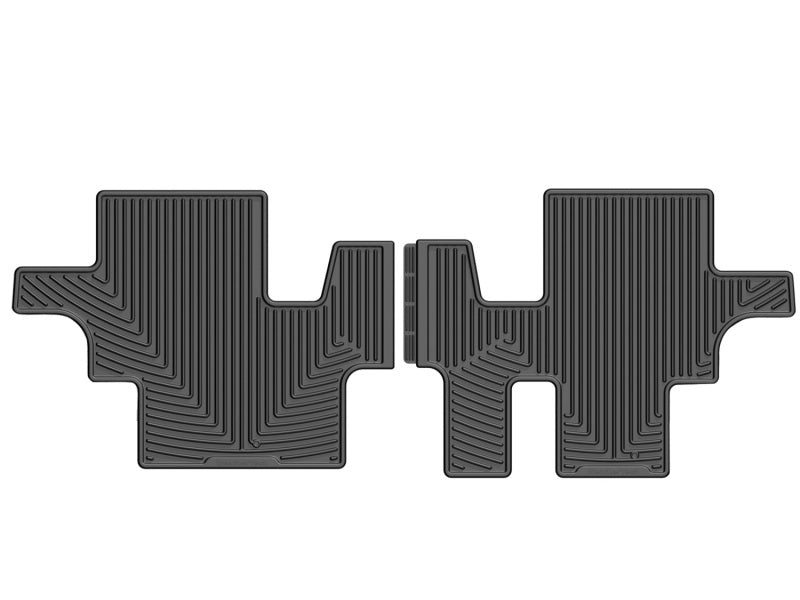 WT Rubber Mats - Rear - Blk