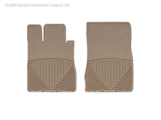 WT Rubber Mats - Front - Tan