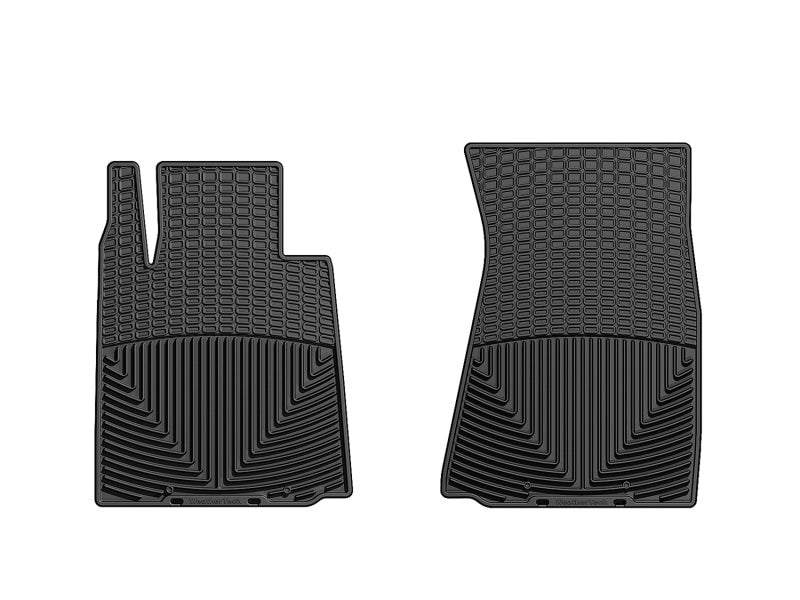 WT Rubber Mats - Front - Blk