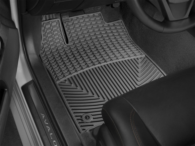 WT Rubber Mats - Front - Blk