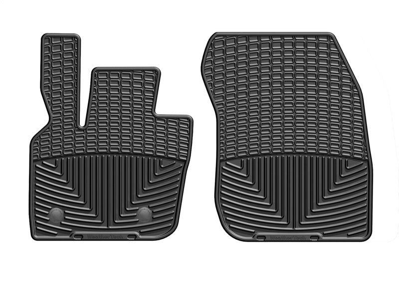 WT Rubber Mats - Front - Blk