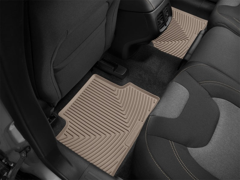 WT Rubber Mats - Rear - Tan