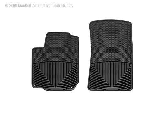 WT Rubber Mats - Front - Blk