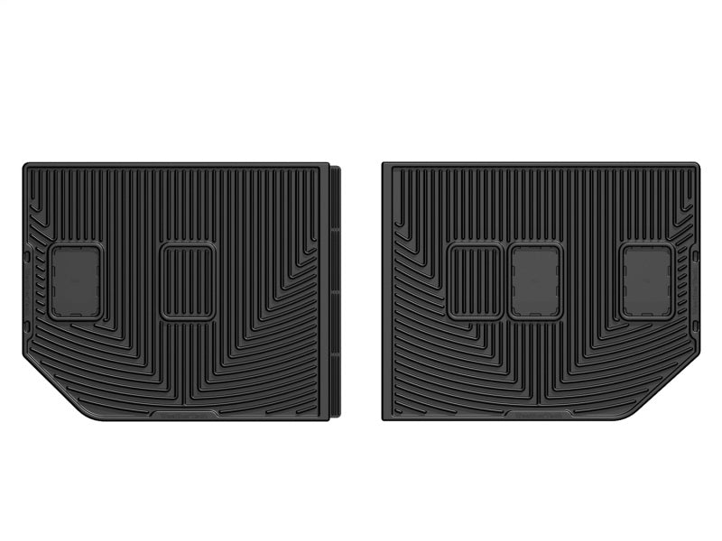 WT Rubber Mats - Rear - Blk